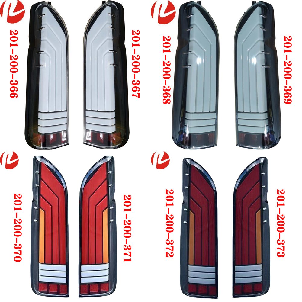 LED Tail Light for Hiace Van KDH200 2005-2018 LED Auto Tail Rear Back Lamp 201-201-372