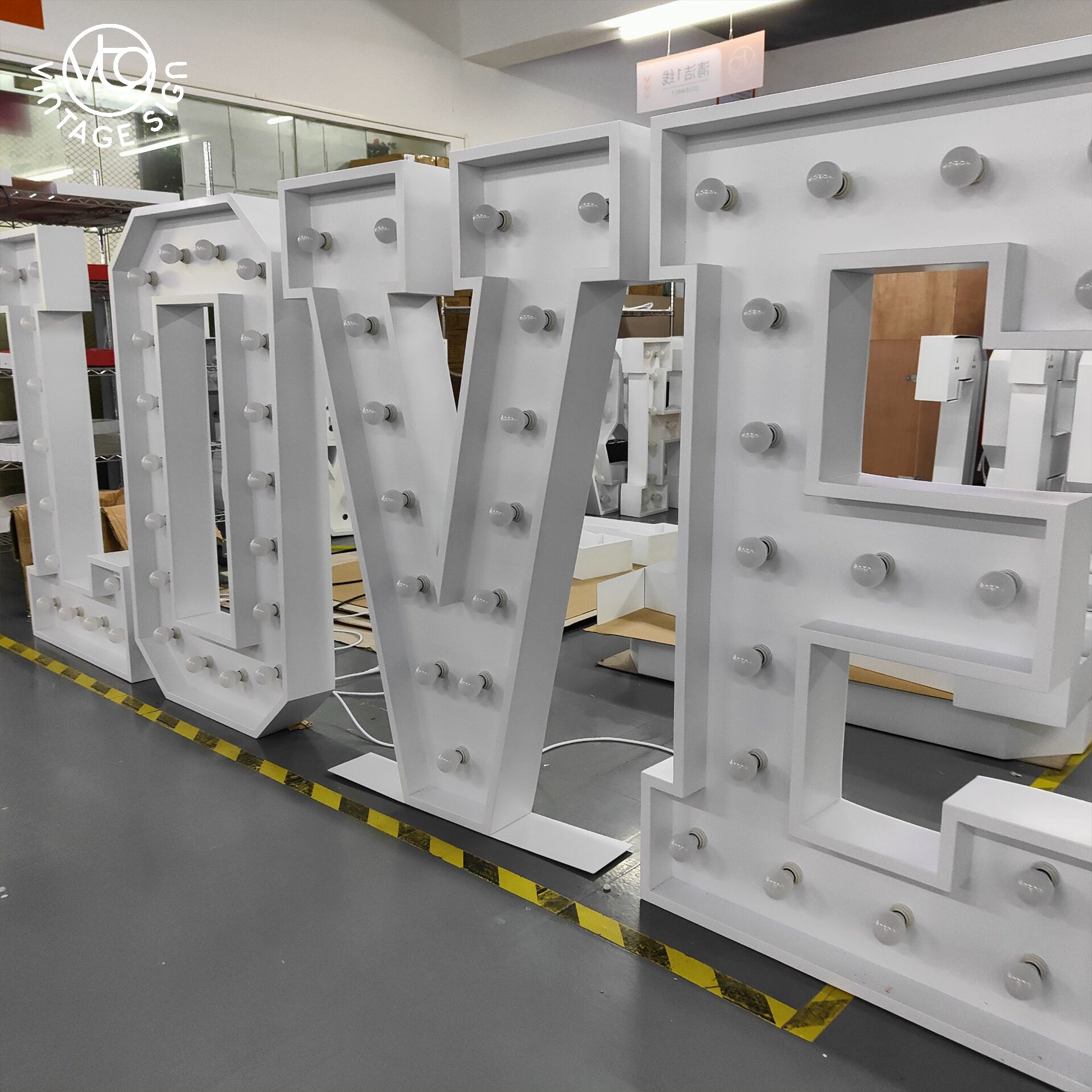 5ft Love Led Number Letter 3ft Large Lighted Letters Stainless Steel 26 English Marquee Sign