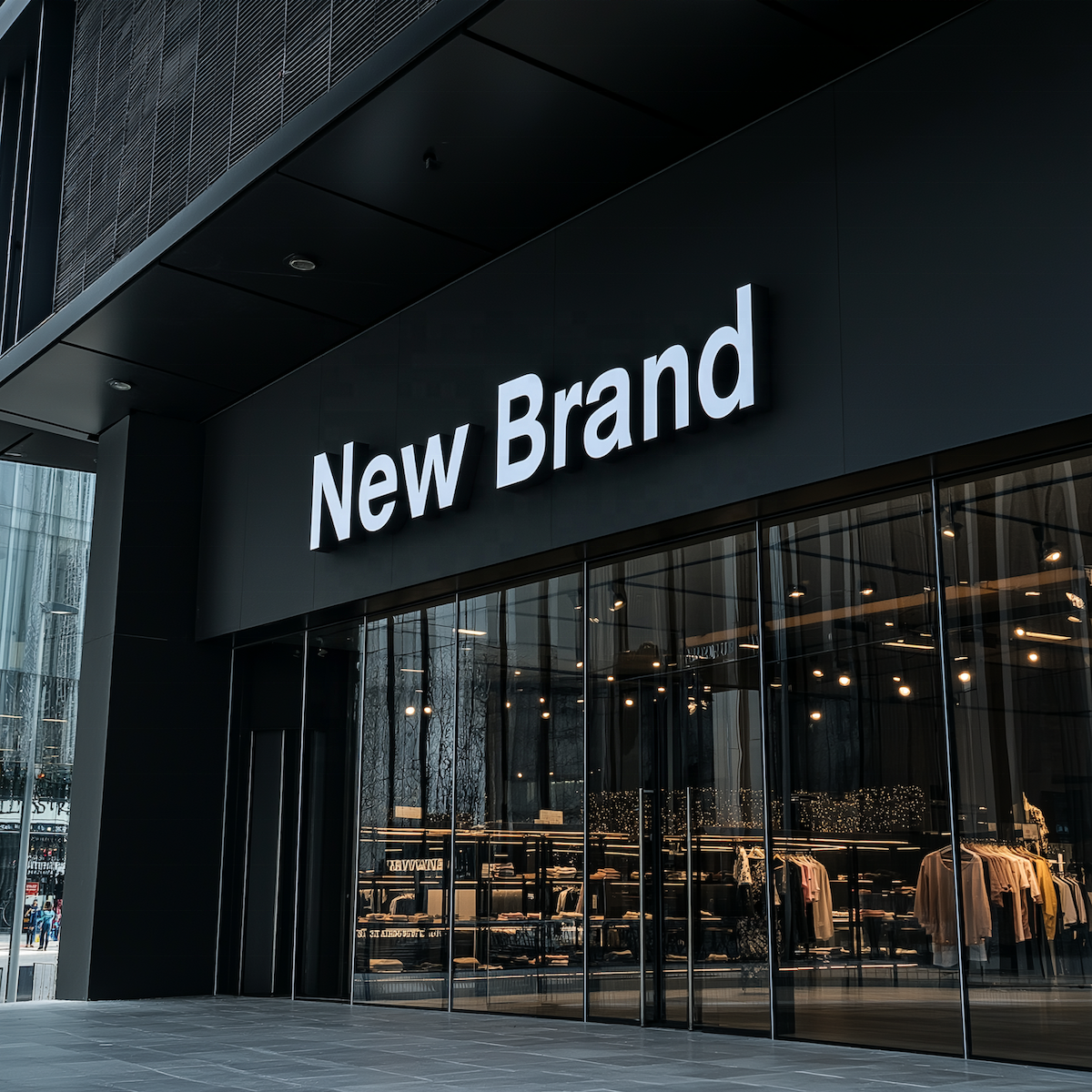 Custom 3D Letter Illuminated Channel Letter Front Light Acrylic Stainless Steel Channel Outdoor Signboard for Business