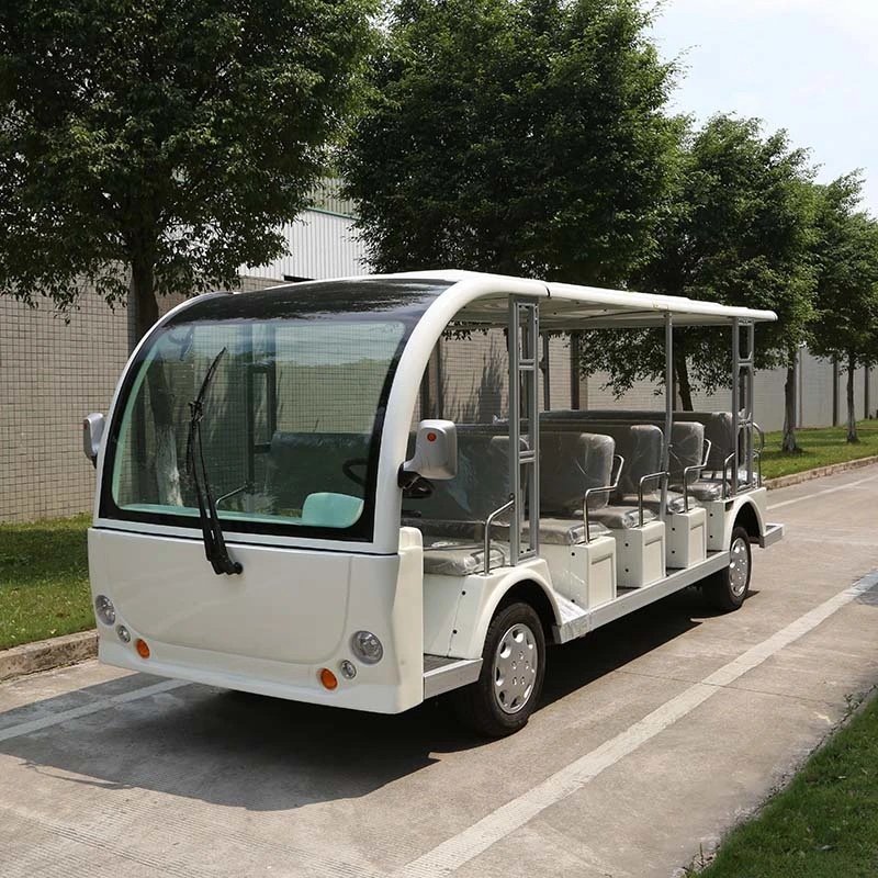 Chinese New Mini Vehicle Tourist Shuttle Bus 23 Seat Sightseeing Car Electric