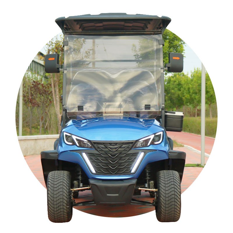 Brand New 4 Person Electric 4 Wheel Golf Car for Sale 4 Seaters Electric Cart Golf