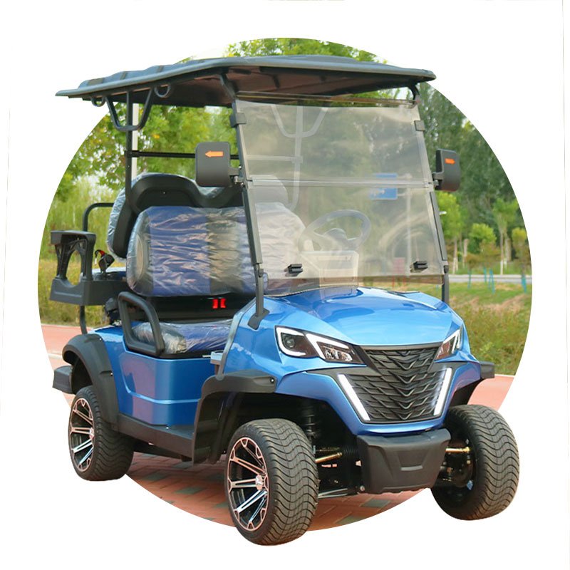 Brand New 4 Person Electric 4 Wheel Golf Car for Sale 4 Seaters Electric Cart Golf