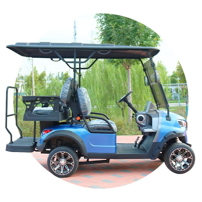Brand New 4 Person Electric 4 Wheel Golf Car for Sale 4 Seaters Electric Cart Golf