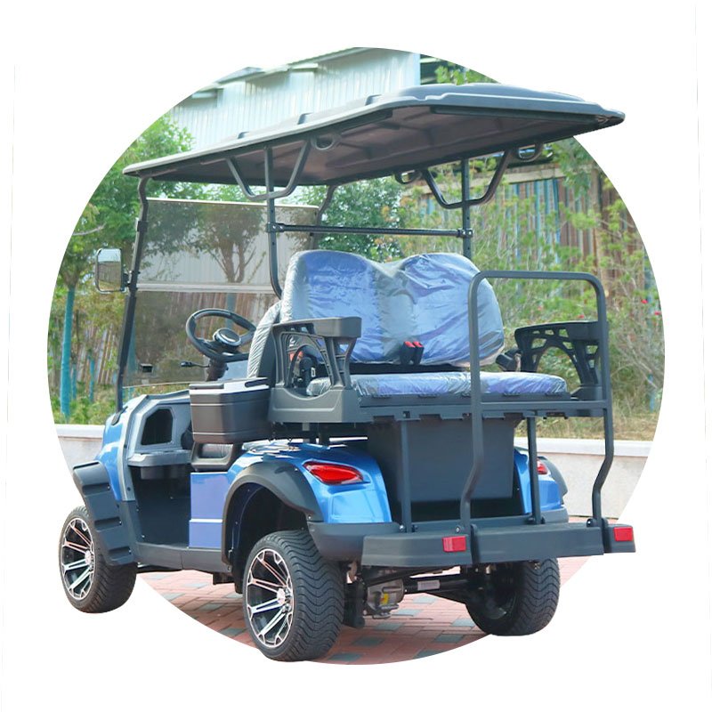 Brand New 4 Person Electric 4 Wheel Golf Car for Sale 4 Seaters Electric Cart Golf