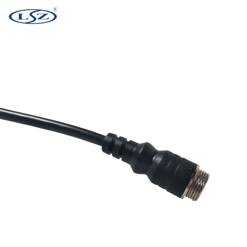 LSZ Truck Bus Trailer Van Train RV Car Mobile DVR Vehicle Backup Camera Accessories 4 Pin Male Aviation Connector Adapter Cable