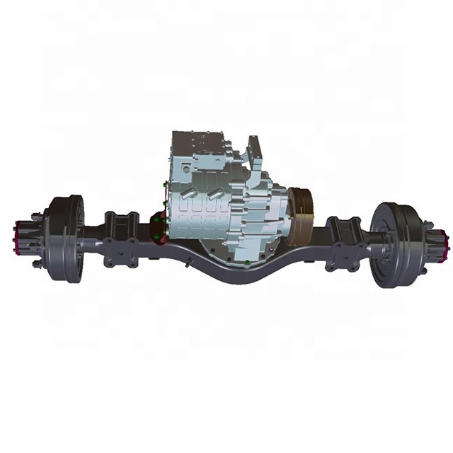 Brogen OEM PMSM Motor 88kw Electric Bus Motor Axial-flux In-wheel Motor for Bus
