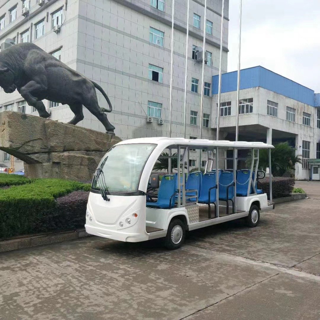 2/4/6/10/12/14 Seats Electric Sightseeing Car / Electric Shuttle Bus Electric Tourist Cart With Hot Sale