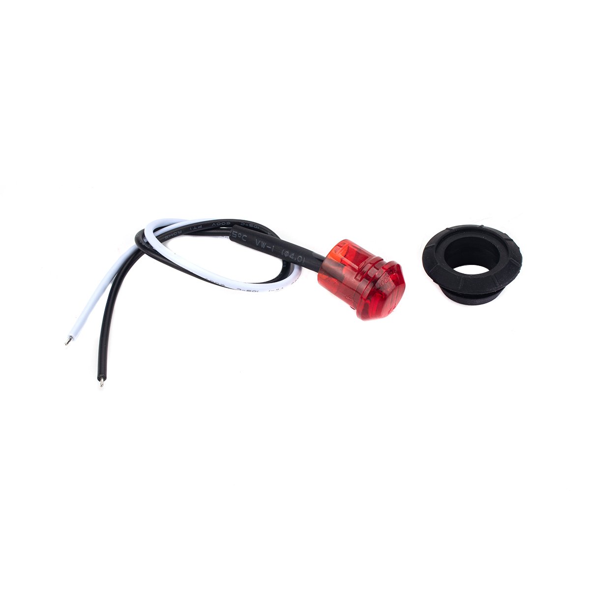 10 PCS LED Bullet Side Marker Clearance Lamp Indicator Light Flush Mount Kit for Truck, RV Car, Bus, Trailer,Van Caravan Boat