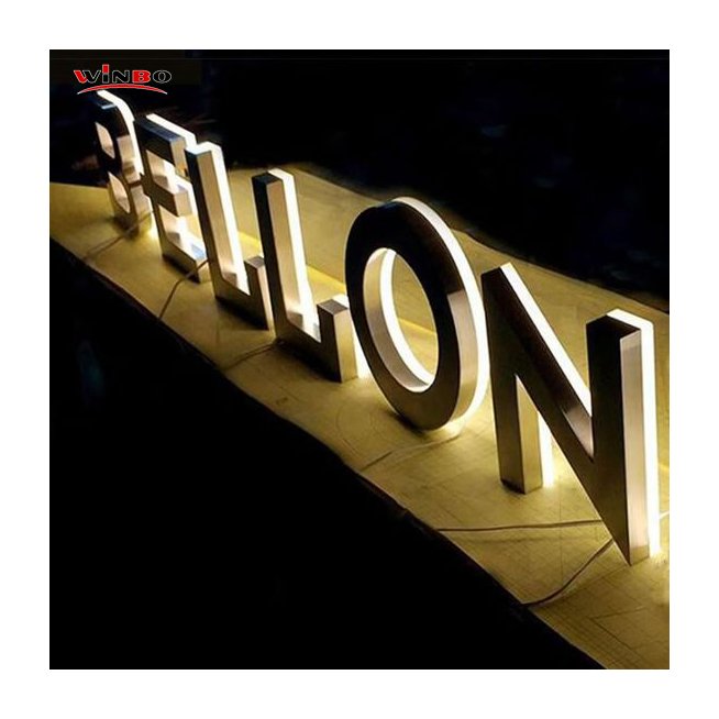 Hot-selling 3D Letter Shop Signs Luminous Building Customized Business 3d Led Marquee Lights Signs Number Letters Channel Letter