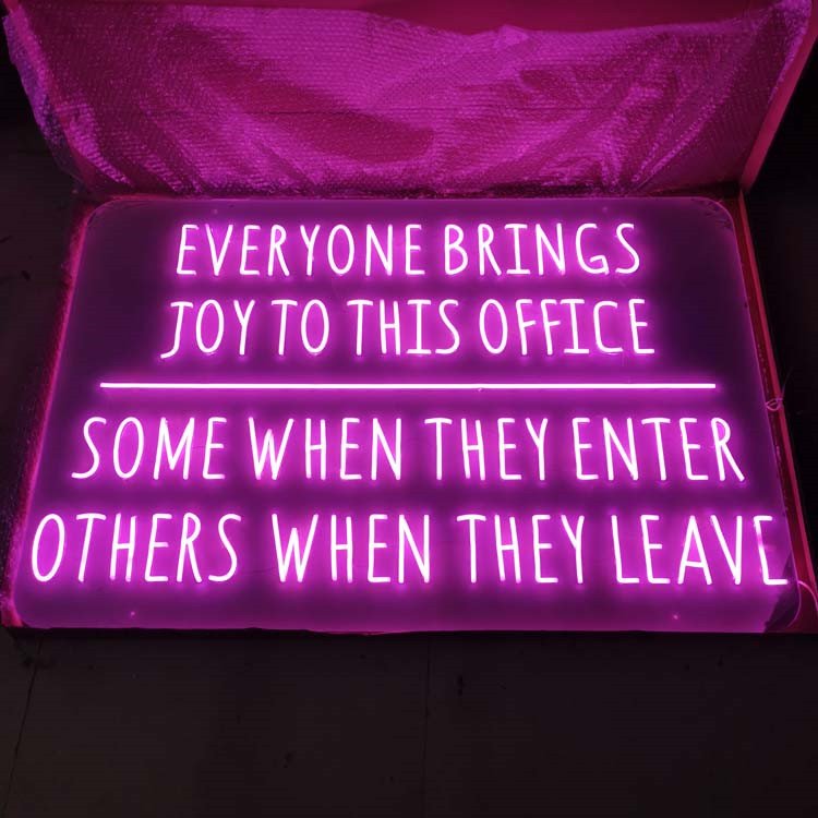 Good Price Custom pink Color Neon Letter Sign Led Neon Sign Lets Party LED Neon Sign