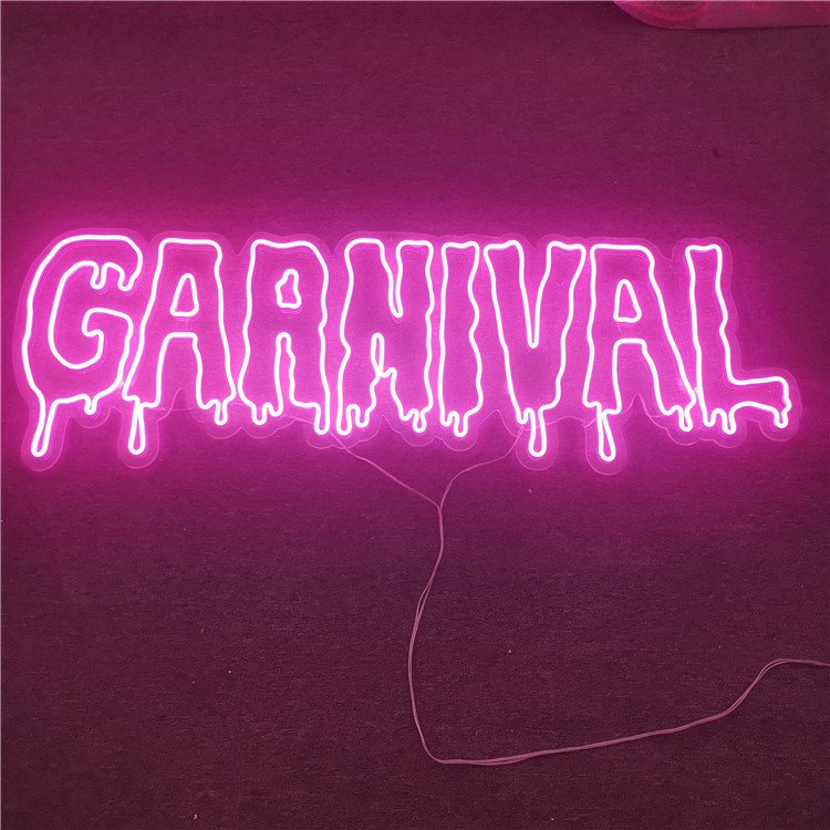 Good Price Custom pink Color Neon Letter Sign Led Neon Sign Lets Party LED Neon Sign