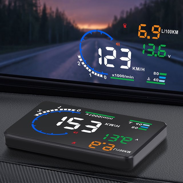 Hot Selling 5.5" OBD2 Car HUD A8 Head up Display Car Accessories Diagnostic Tool for Car