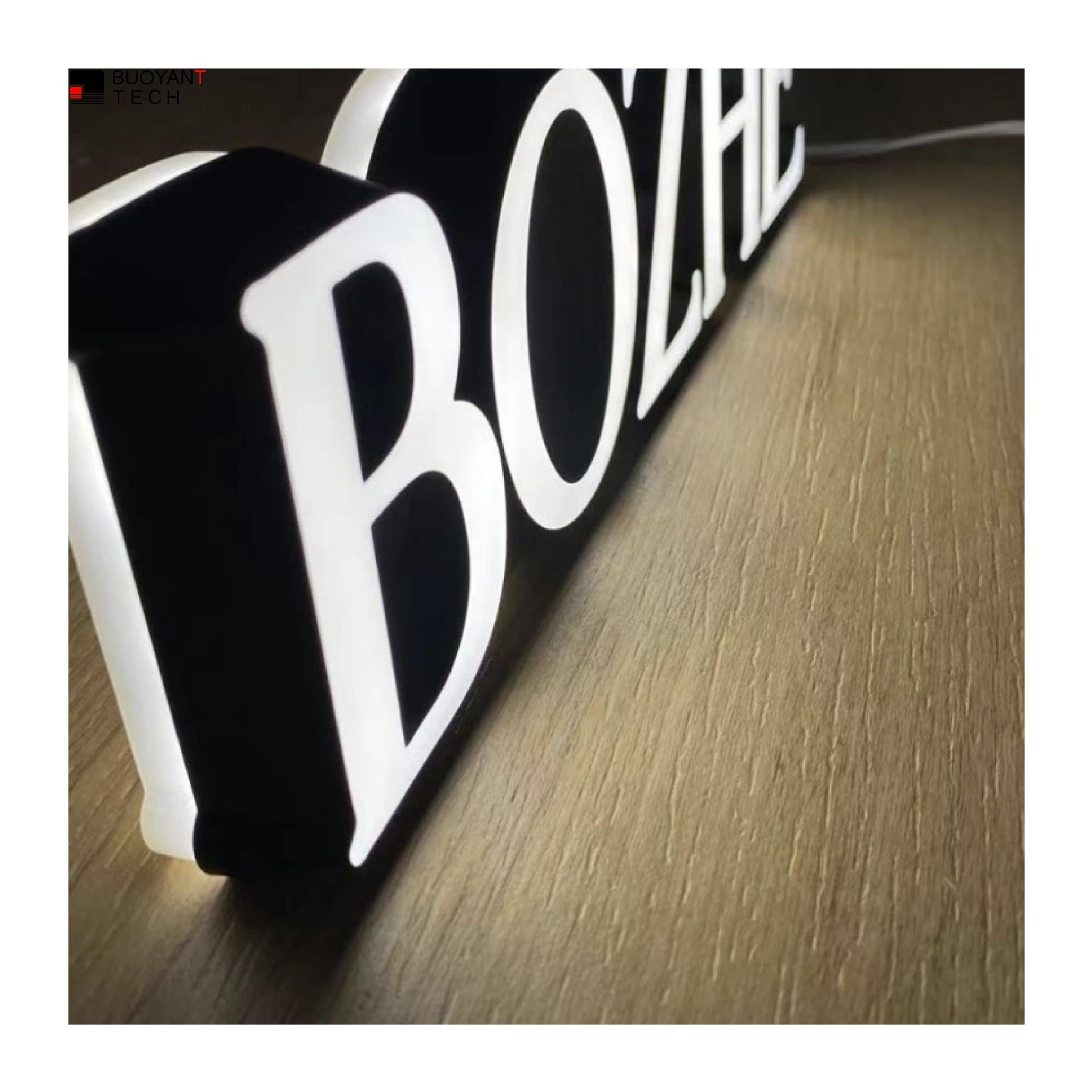 Custom Outdoor Led Shop Sign Board Led Channel Letter Frontlit Illuminated Led Letters Business Sign for Advertising