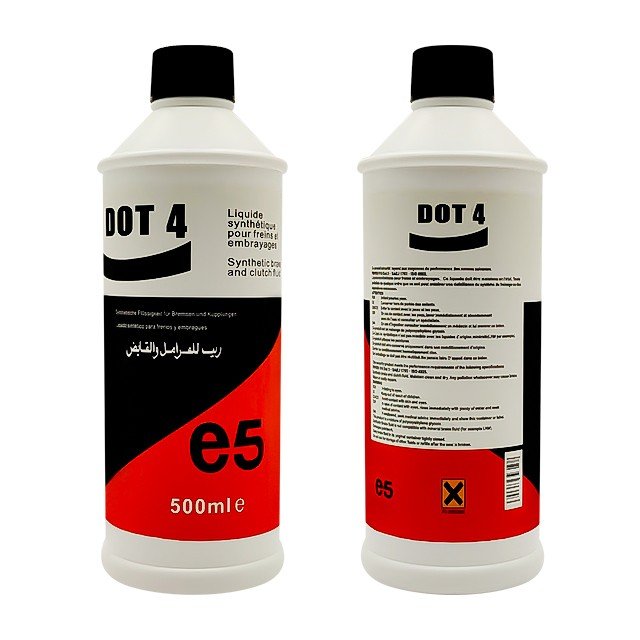 VEAS Clutch Fluid Factory Supplier Brake Oil Brake Fluid Dot 3 / Dot 4 for Auto 500ml Braking System of Most Cars