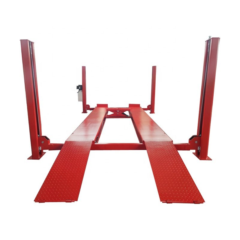 Mechanical Four Pillar Elevator for Buses, Four Pillar Elevator for Locomotives, and Car Elevator for Automobiles