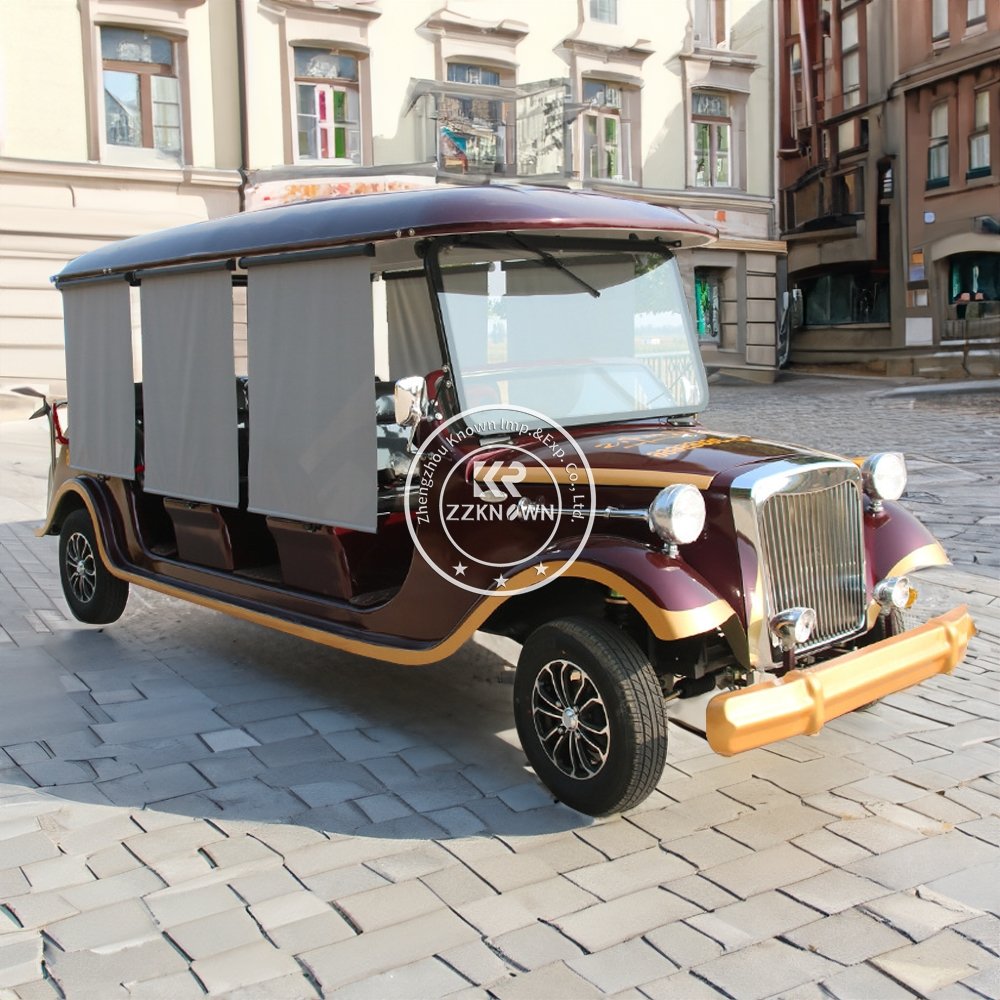 2025 Good Price Vintage Classic Travel Sightseeing Bus Electric Classic Car For Sale