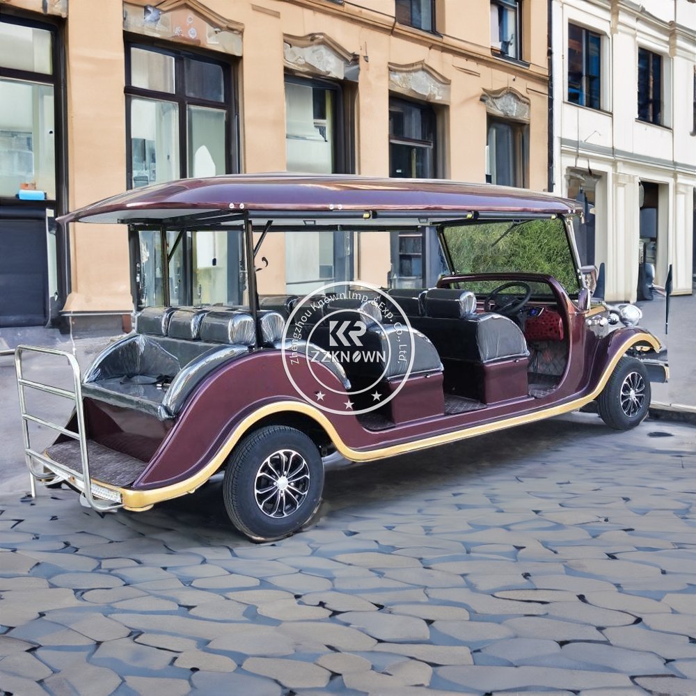 2025 Good Price Vintage Classic Travel Sightseeing Bus Electric Classic Car For Sale