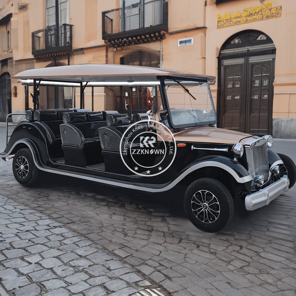 2025 Good Price Vintage Classic Travel Sightseeing Bus Electric Classic Car For Sale