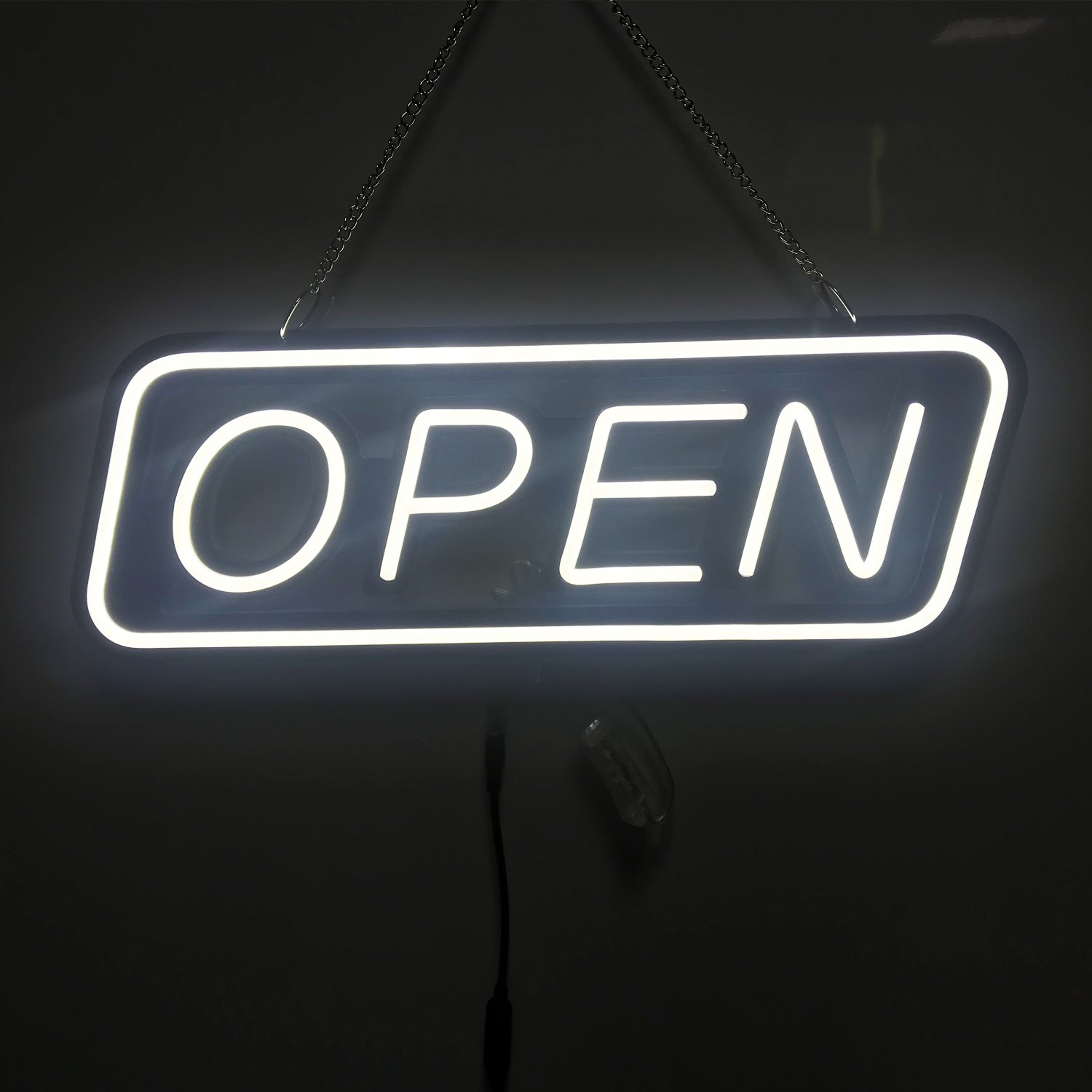 Open Sign Shop Open Hanging Business Lighting Neon logo Store Open Led Sign for Advertising Signs