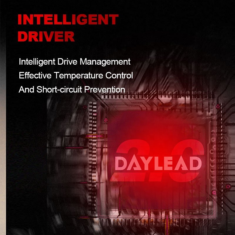 Universal Auto LED Headlight H1 H7 H8/H9/H11 9005/HB3 9006/HB4 9012/HIR2 880/881 5202/H16 by Daylead