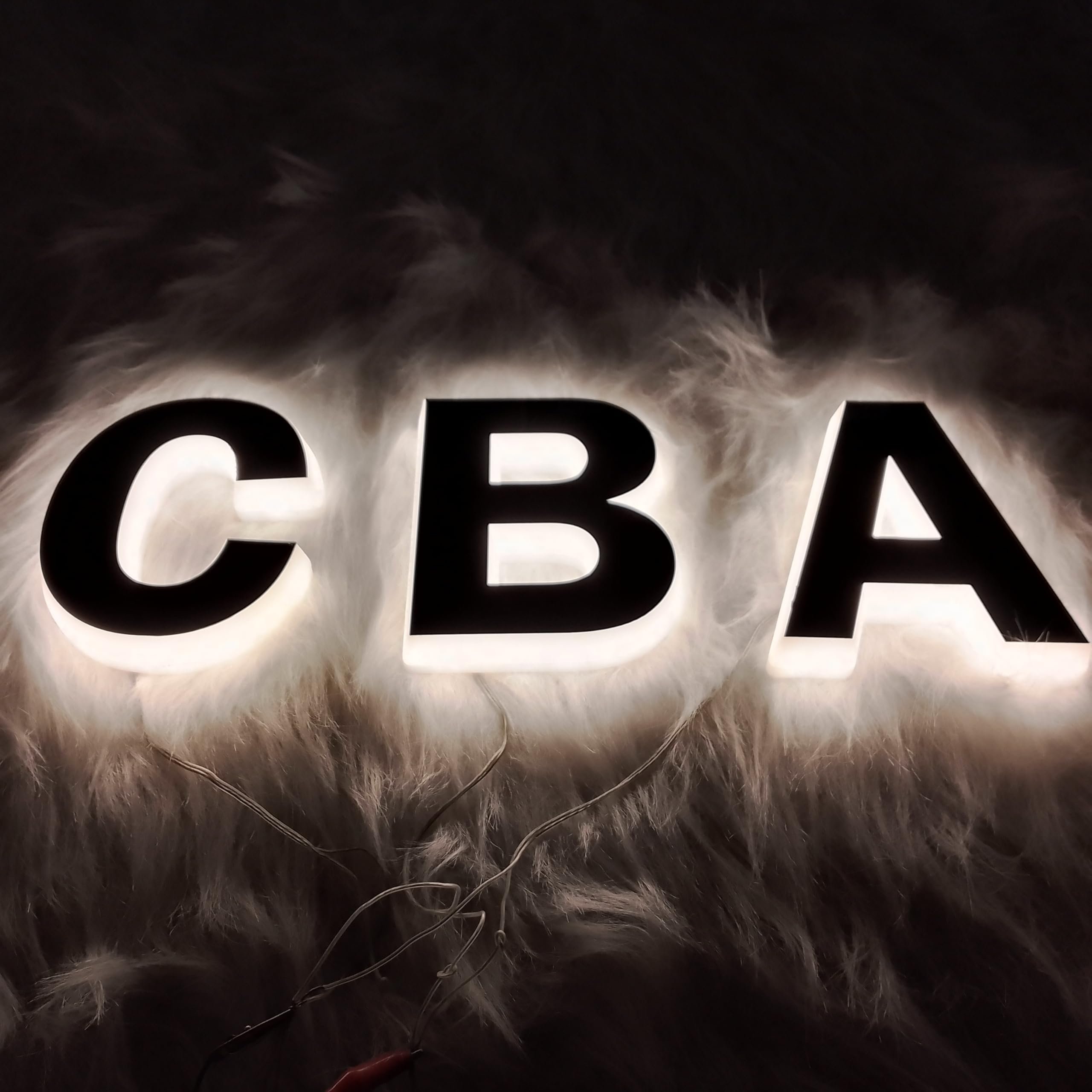 3D Custom LED Illuminated Electronic Sign Light up 3D Acrylic Logo for Business Office for Outdoor Company Advertising