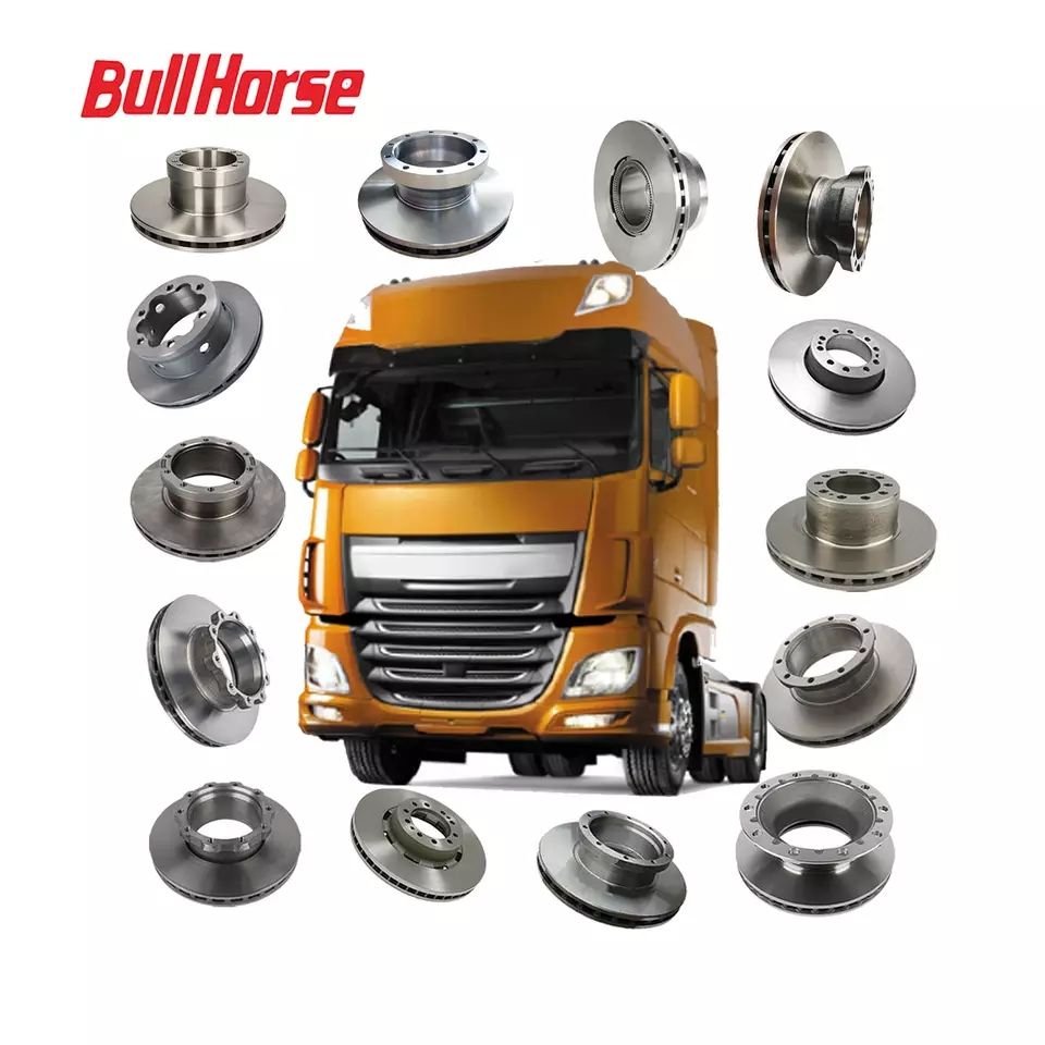 Heavy Duty Truck Brake Disc Eruo Truck Brake Disc Bullhorse Brand Factory Brake System Parts 1709060 550027129 1874015