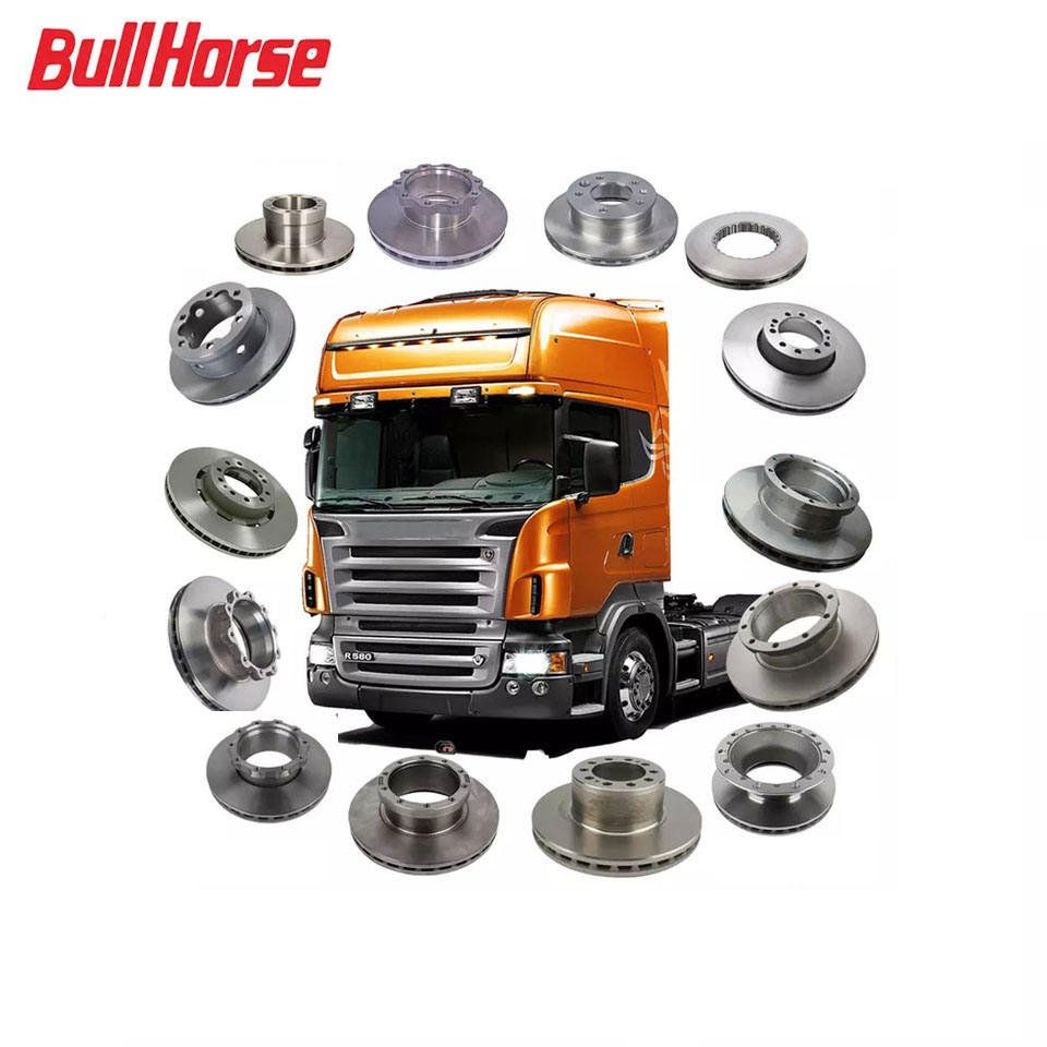 Heavy Duty Truck Brake Disc Eruo Truck Brake Disc Bullhorse Brand Factory Brake System Parts 1709060 550027129 1874015