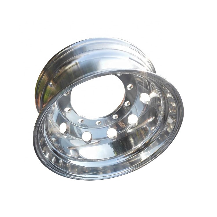 Truck/Bus Wheel Polish Machined Wheels 22.5*7.5 8 Holes or 10 Holes 22.5*9.0 Forged Rims 22.5 Wheels