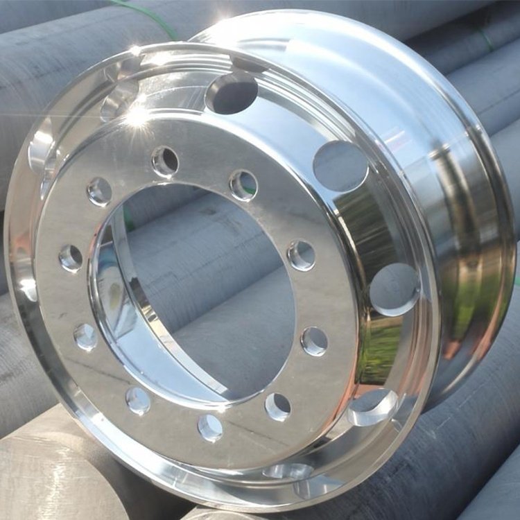 Truck/Bus Wheel Polish Machined Wheels 22.5*7.5 8 Holes or 10 Holes 22.5*9.0 Forged Rims 22.5 Wheels