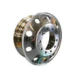 22.5*8.25 Truck Rims for Bus and Trailer Aluminum Alloy Truck Wheels