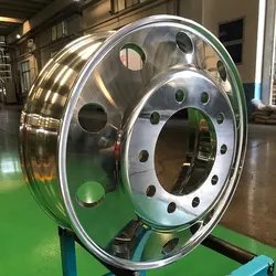 22.5*8.25 Truck Rims for Bus and Trailer Aluminum Alloy Truck Wheels