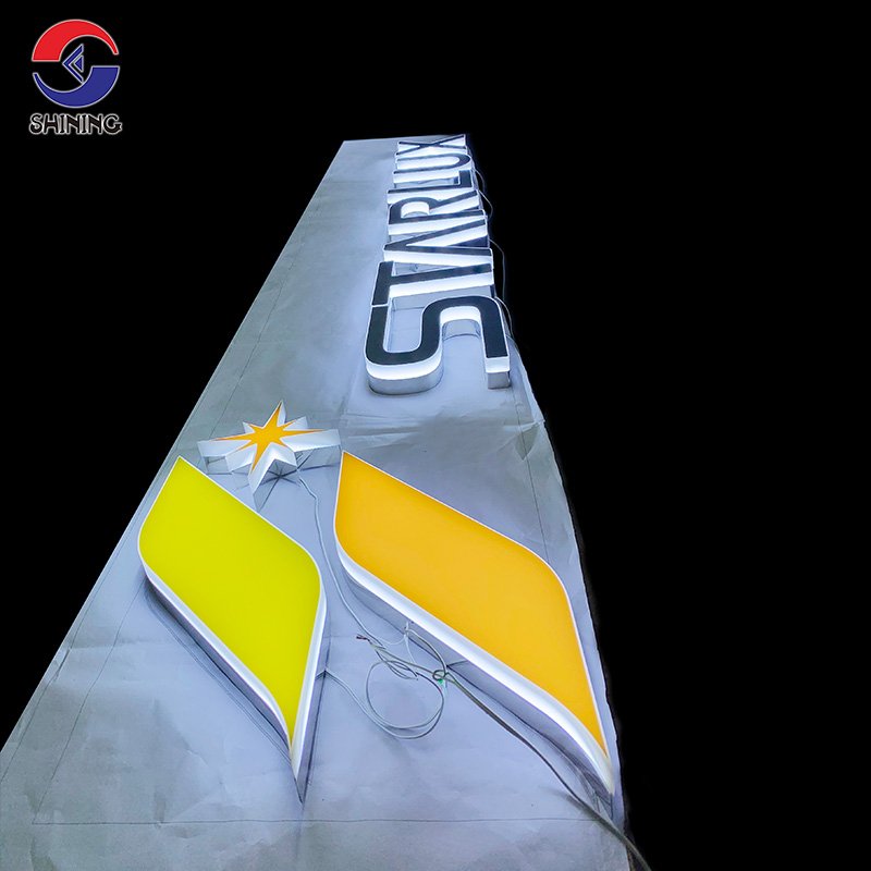Custom Easy Install Letter LED Sign Pizza Store Business LED Electronic 3D Signs Board