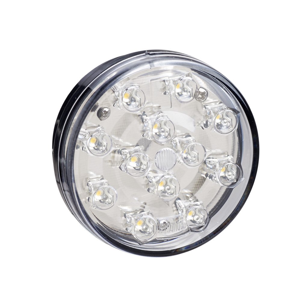 Manufacturer Best Quality 100% Waterproof ECE 10-30V Round 2.5 Inch Truck Bus Trailer Tail Lights LED Stop DI Reverse