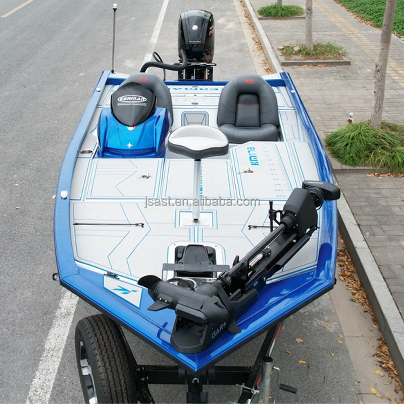 Bass Fishing Boat Use High Speed Aluminum for Sale with Engine Customized Color Family Jon Boat Welded Aluminum 10 OUTBOARD 4.8M