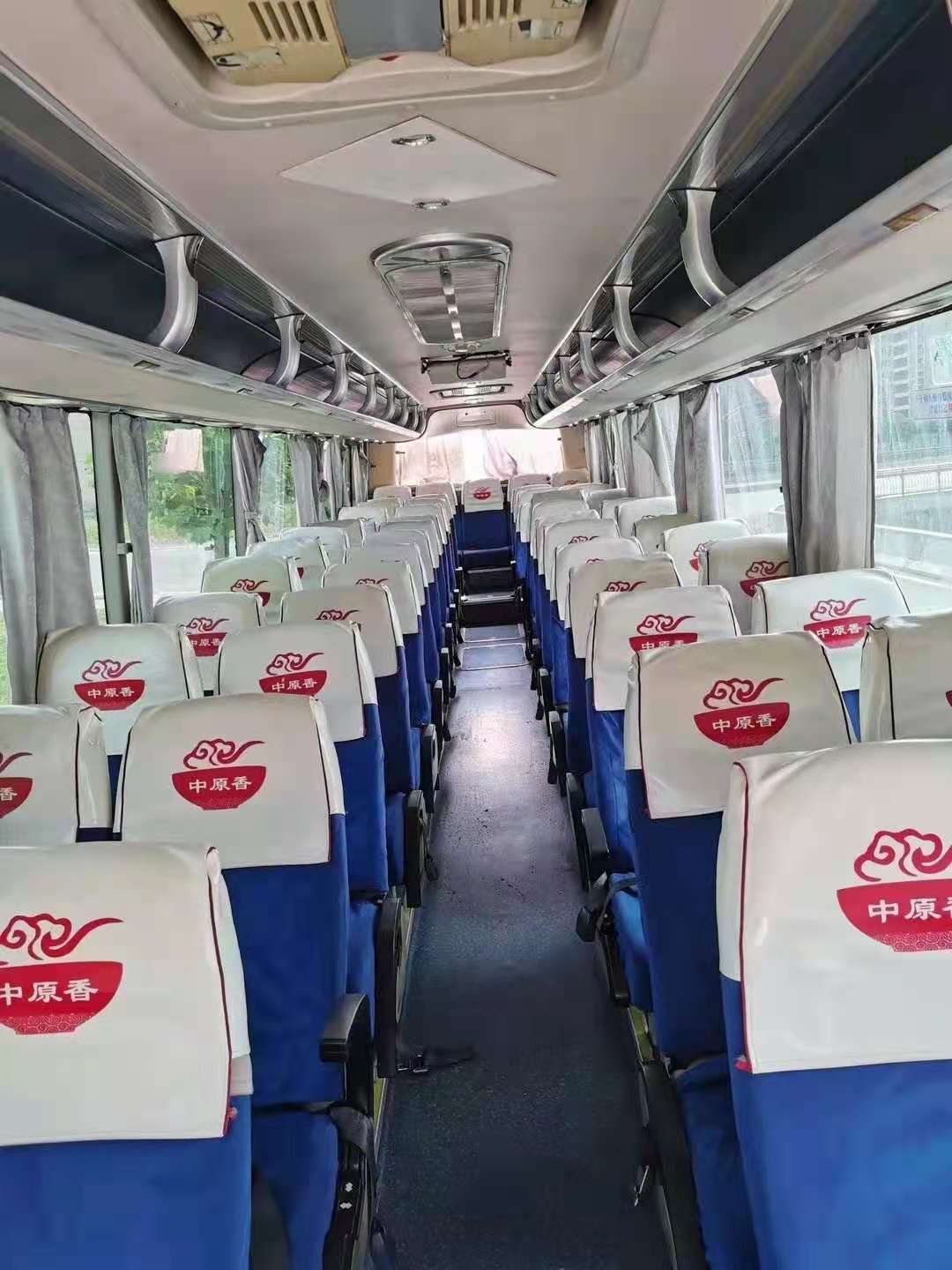 Right Hand Drive Yutong ZK6126D Luxury Bus With Front Engine and 24v Single Wire Electric System