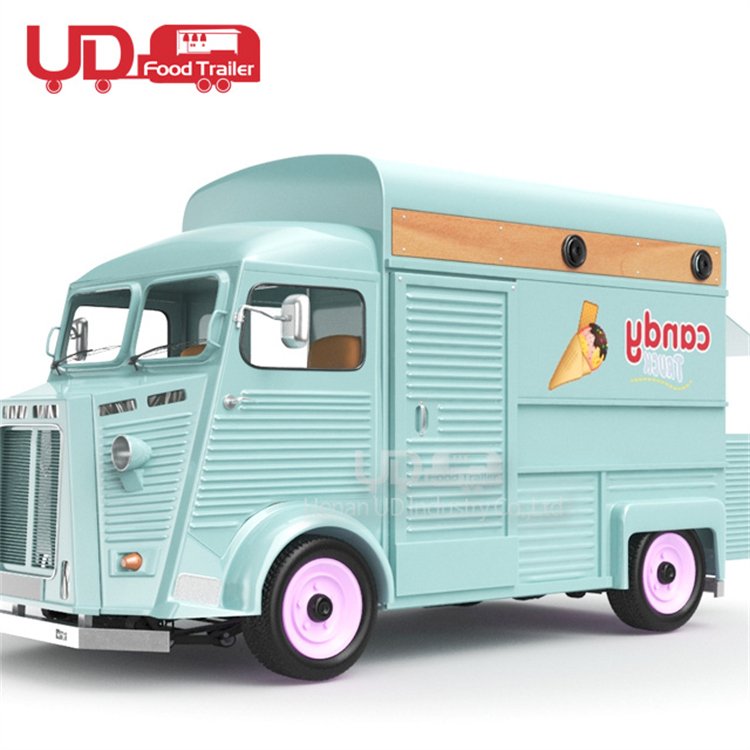 Mobile Juice Ice Cream Truck Coffee Van Street Food Shop Food Truck Snack Bubble Tea Food Cart for Sale