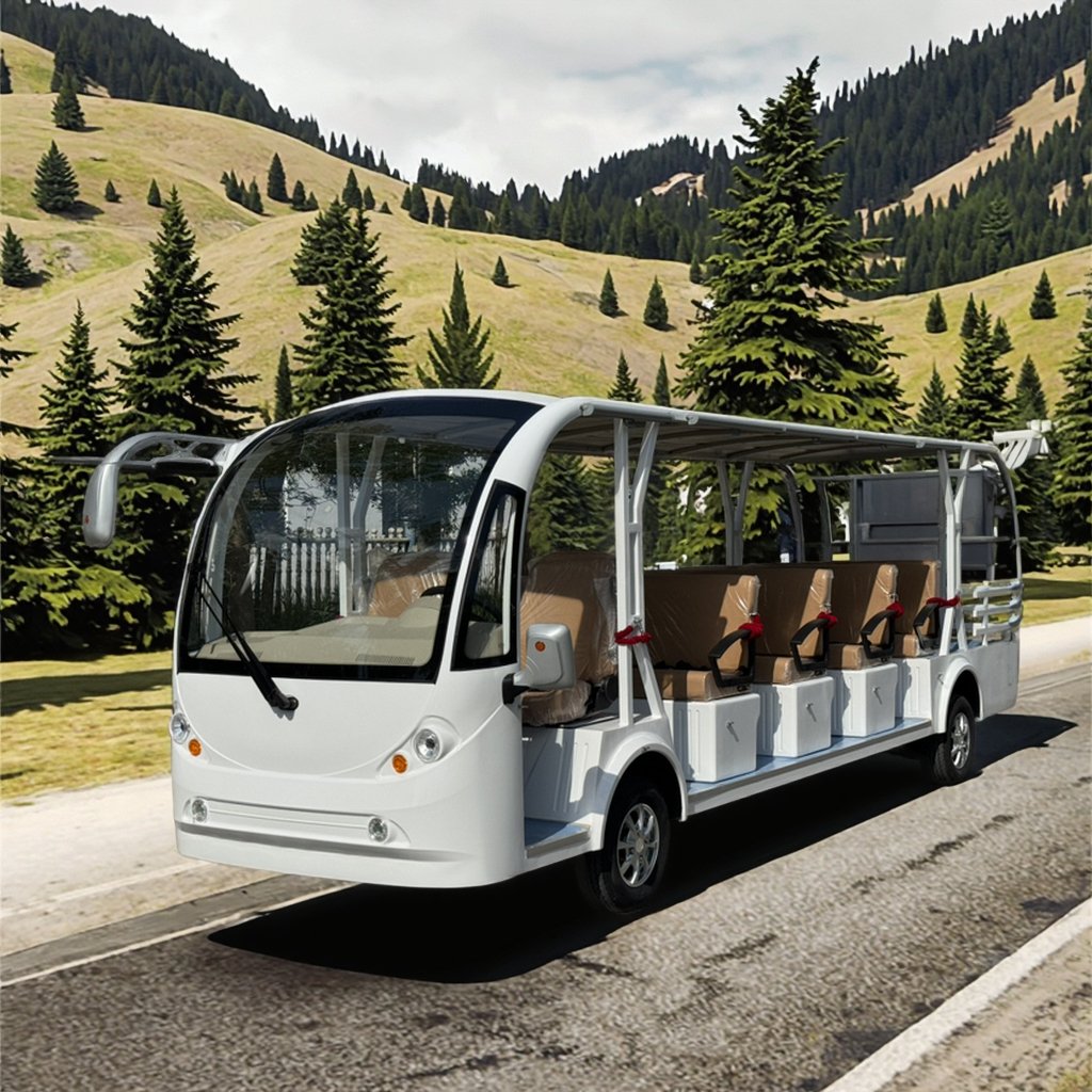 2025 Brand New Sightseeing Bus Travel Car 11 Searter and 4 Wheels Popular Design 202503SDZX12PTPR362