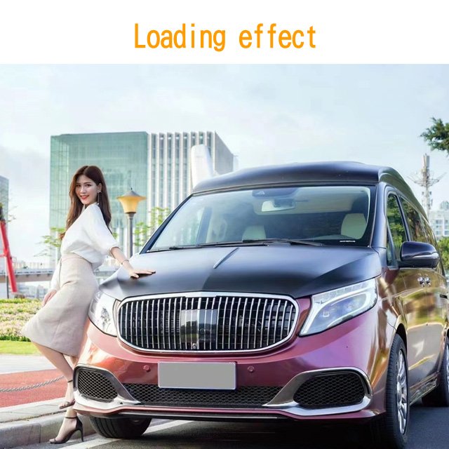 Vito V250 V260 W447 V-Class Body Knight Surround Front and Rear Bumper Hood Body Kit Side Skirt Grille