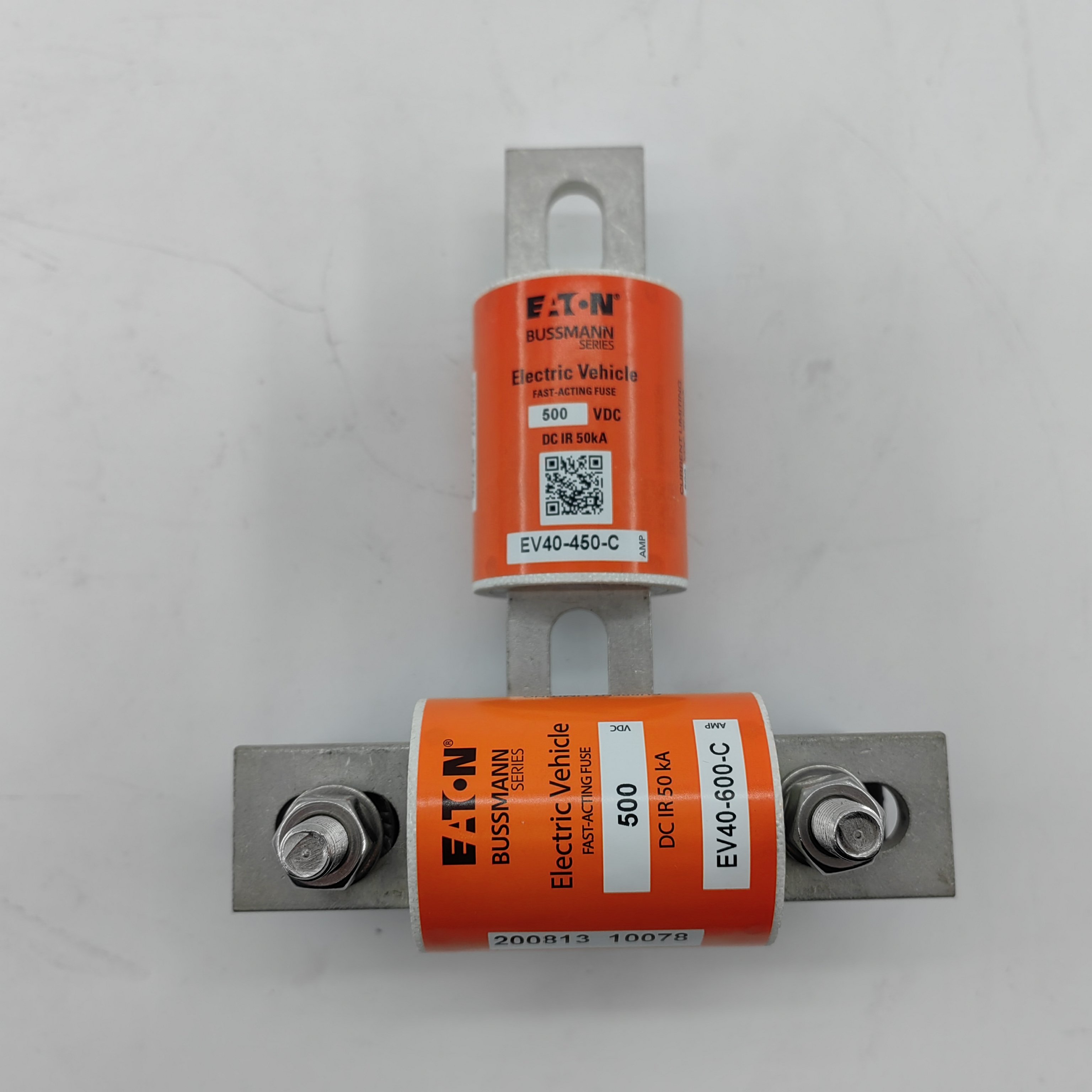 1000V 400A EVK60 DC Fuse EV Power Fuse Cylindrical Ceramic Fast Acting Fuse