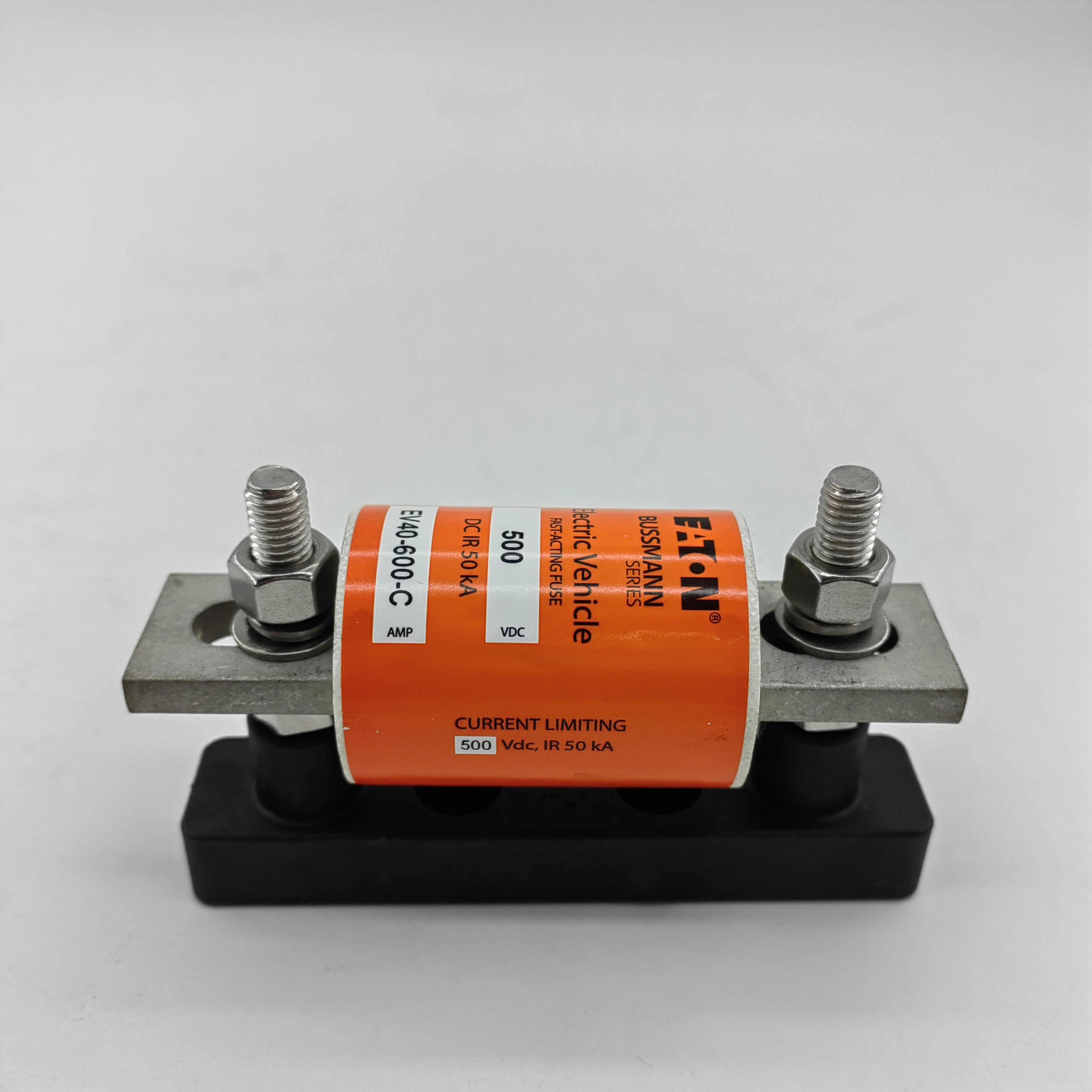 1000V 400A EVK60 DC Fuse EV Power Fuse Cylindrical Ceramic Fast Acting Fuse
