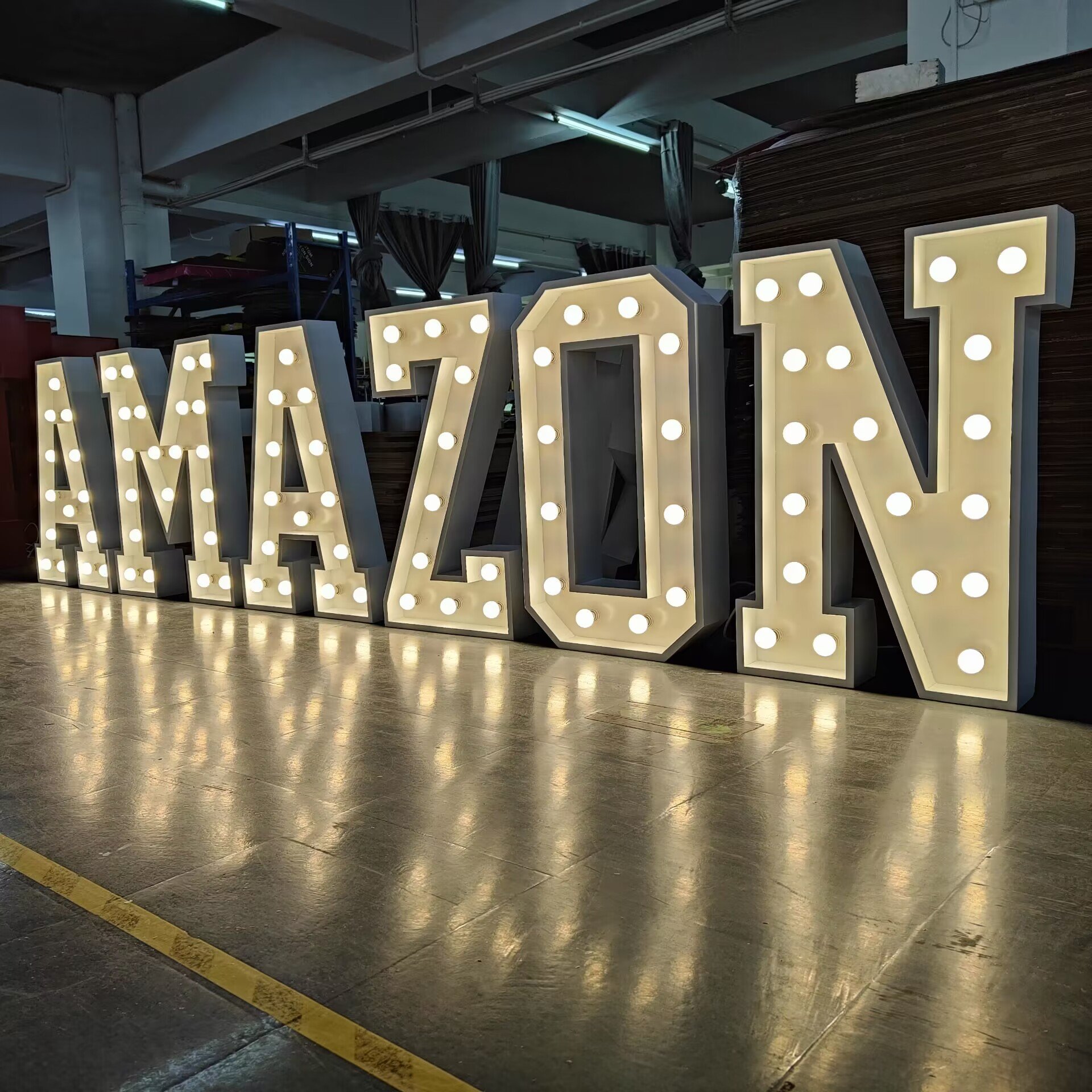 5 Ft Marquee 4ft-wood Marquee-letters Big Led Light Letters Large Electronic Sign Numbers