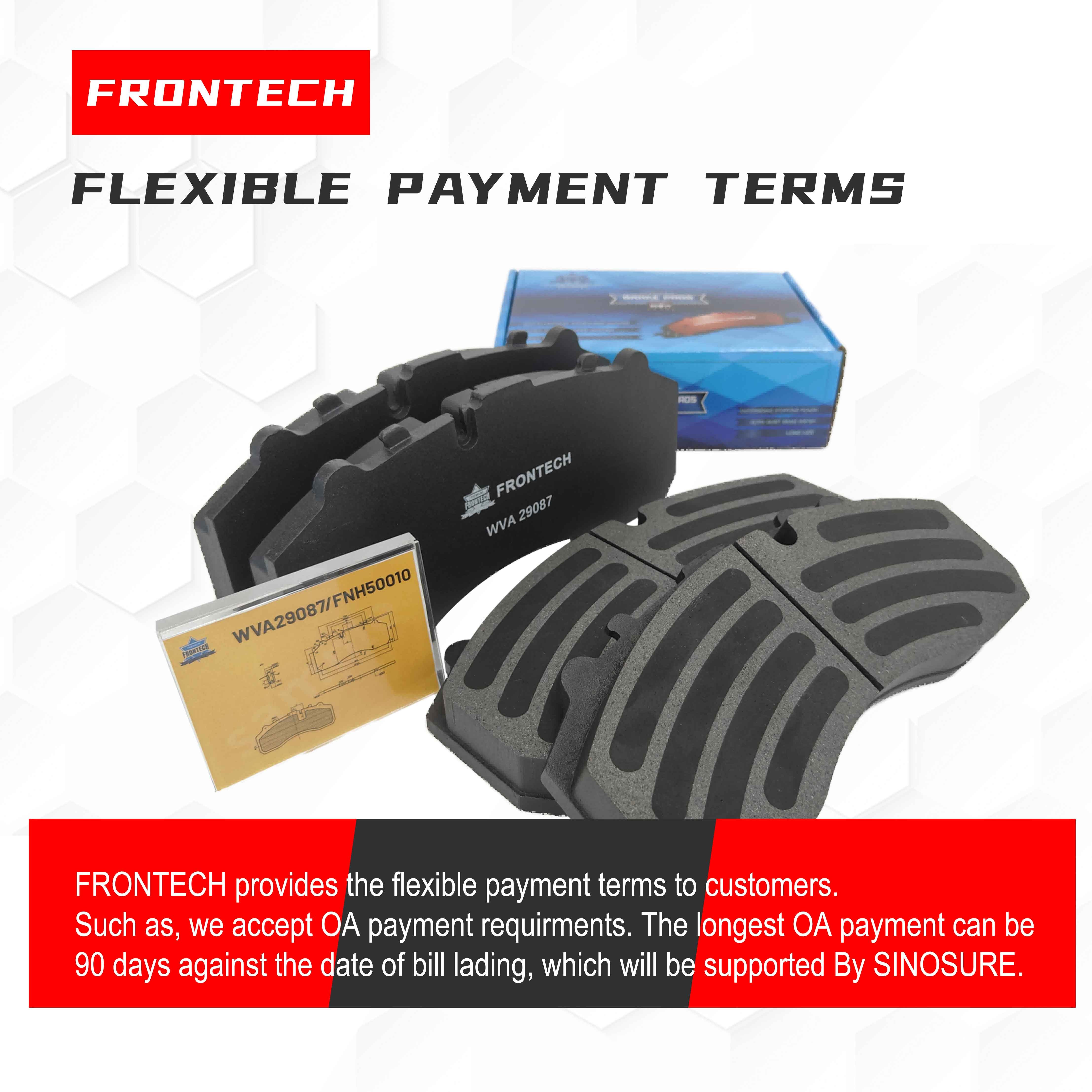 OE A0064201520 Hot Sale Truck Parts New Brake Pads for Mercedes ACTROS