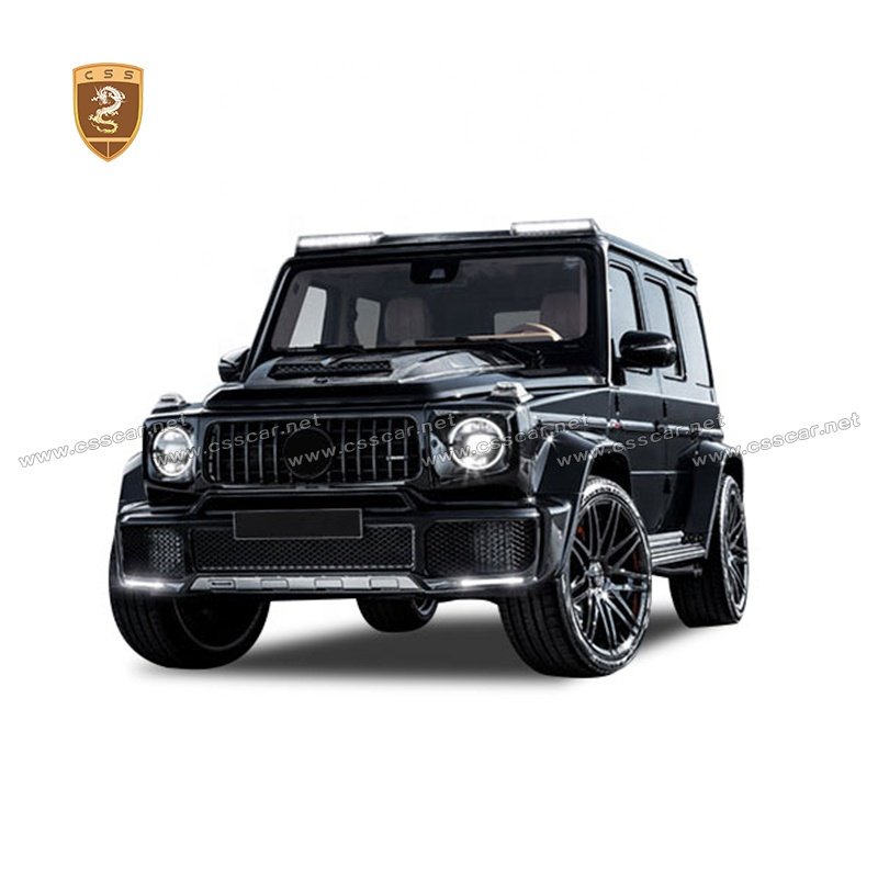 B Style Carbon Fiber Engine Hood Cover Bonnet for Mercedes Benz G Class 2018-2023 W464 Hood