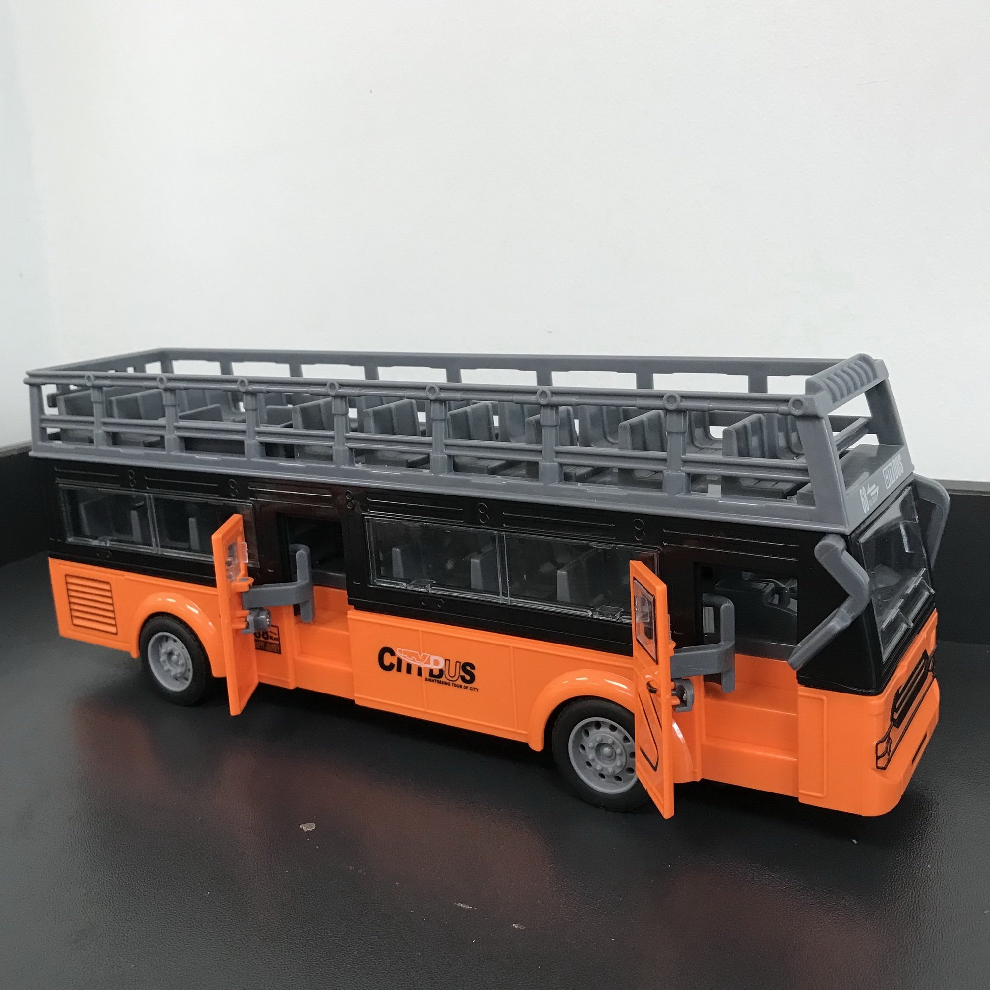 Senco Radio Control City Bus Toy Remote Control Double Deck Sightseeing Bus Toys Rc Remote Control Bus Toy
