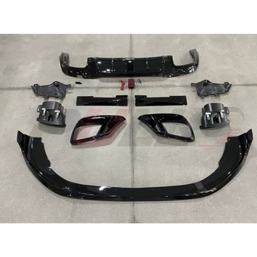 Car Body Kit for Benz S Class W222 S63 S65 Upgrade to Bra-Bus B700 Include Front Lip and Rear Diffuser