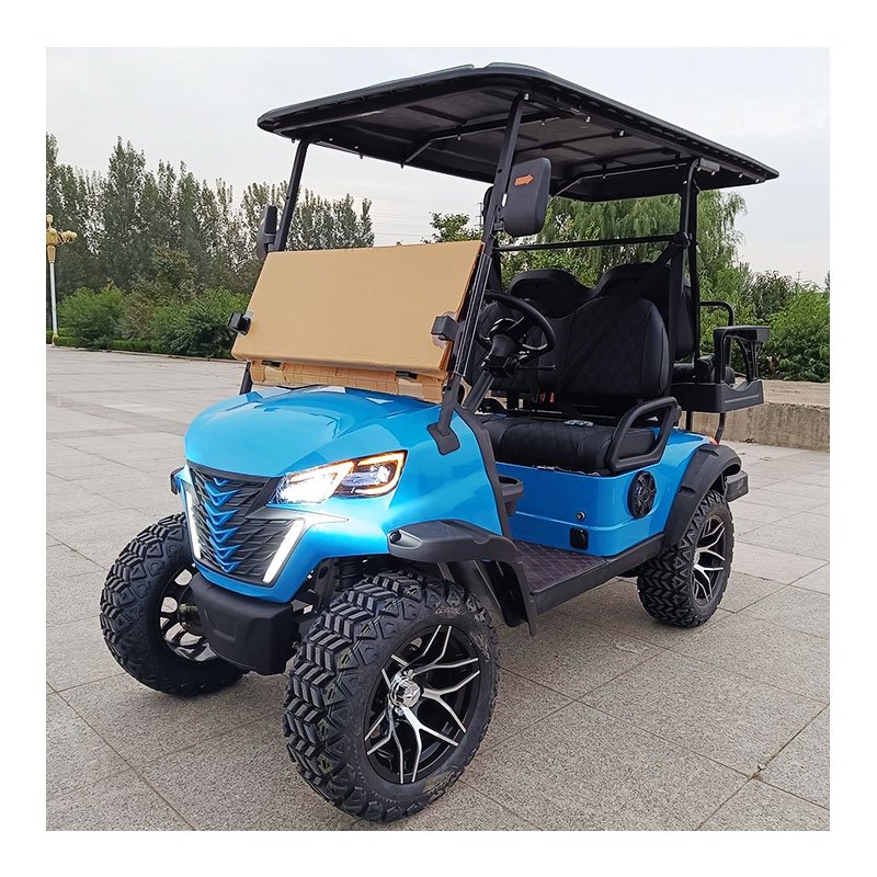 Wholesale Electric Sightseeing Bus Golf Battery Passenger Electric Small Car Mini Car 2 Seater