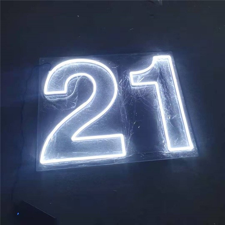 Color Changeable Party Decoration Water Proof Led Neon Happy Birthday Flex LED Neon Light Letters Sign