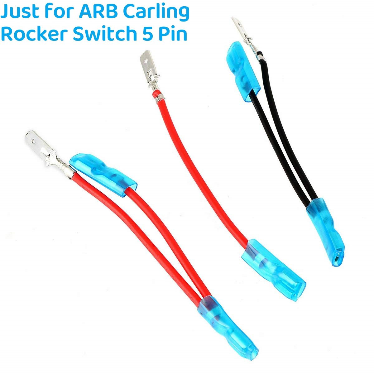 2-10 Pin Rocker Switch Jumper Wires Set with Male and Female Terminal for 12V On/Off ARB Carling Rocker Toggle Switch Wiring