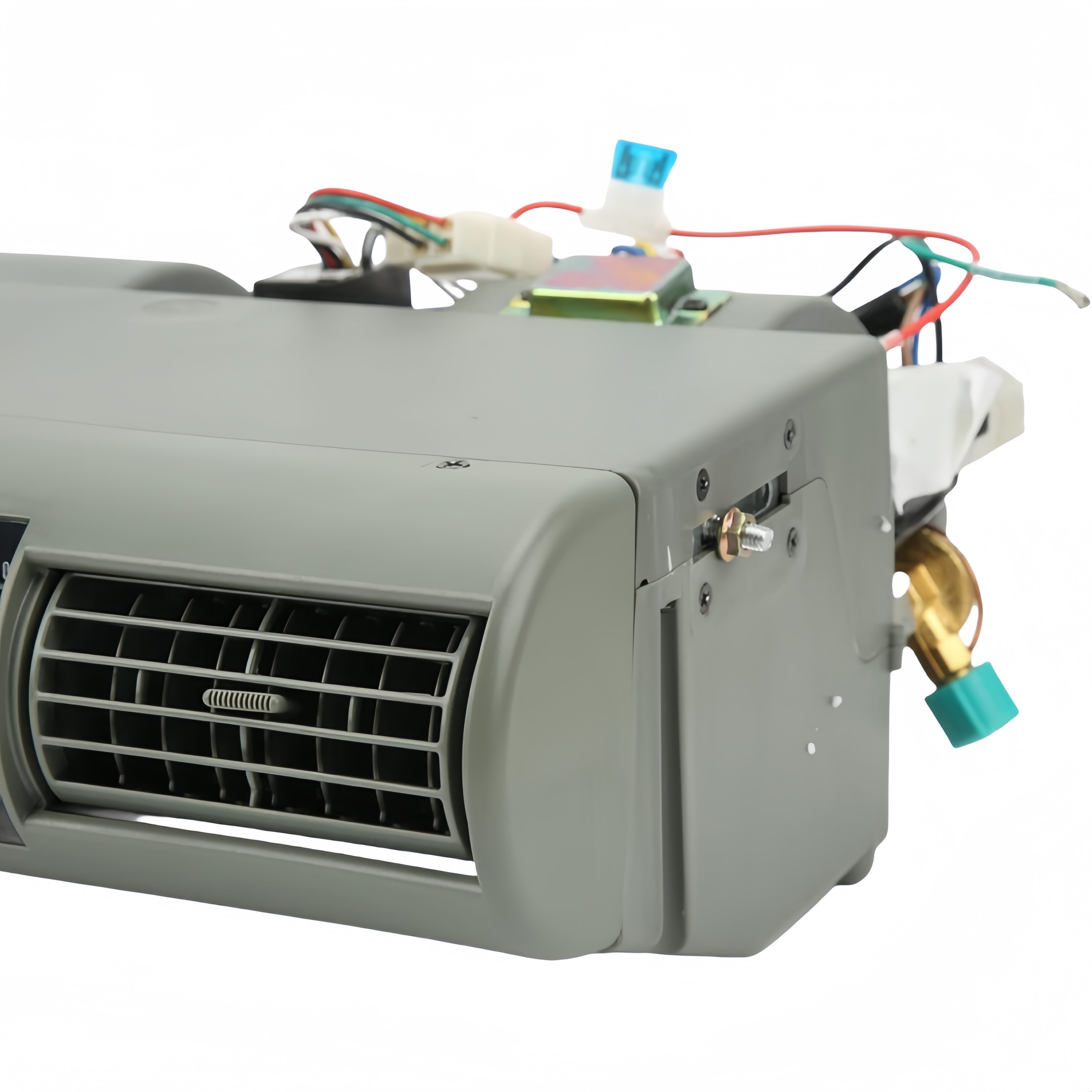 RGFROST Universal HVAC Compressor Add-On Dash Evaporator Assembly Unit Nissan Mini Buses VW 12V Air Conditioner Blower 24V