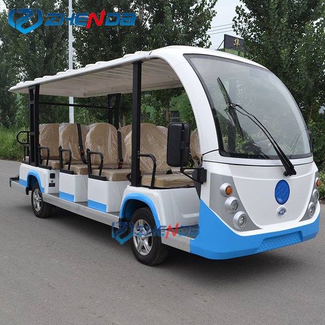 Factory Direct Hot Sale Bus Accessories Airport Shuttle Bus Classic Style Scenic Electric Bus